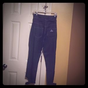Womens Fendi denim pants
